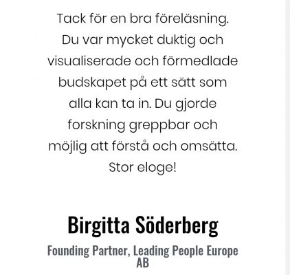 Social arbetmilj Birgitta Söderberg